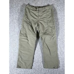 The North Face Mens L/G Convertible Cargo Pants‎ Zip Off Hiking Outdoor Khaki